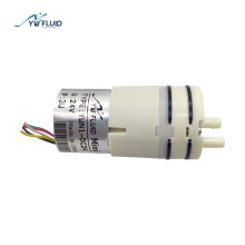 Fornecedor de bomba de micro diafragma YWfluid com motor 12v / 24v BLDC de alto desempenho usado para sucção de transferência de líquido / gás